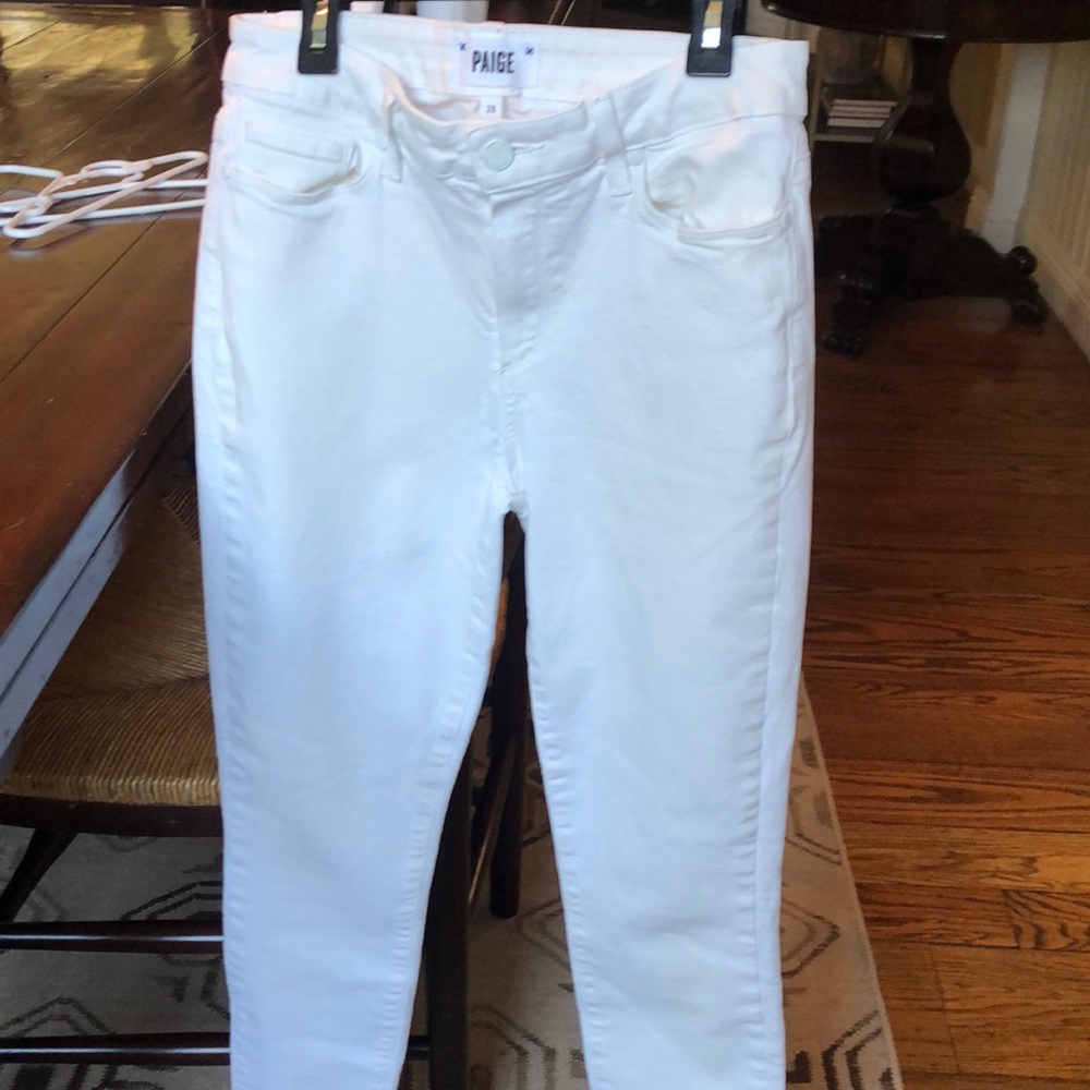 White Paige jeans